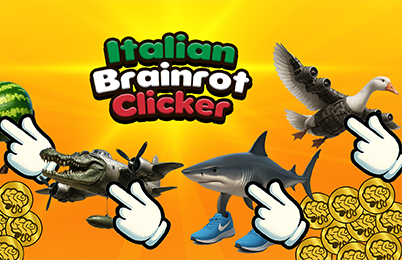 Italian Brain Rock Clicker Game Cover