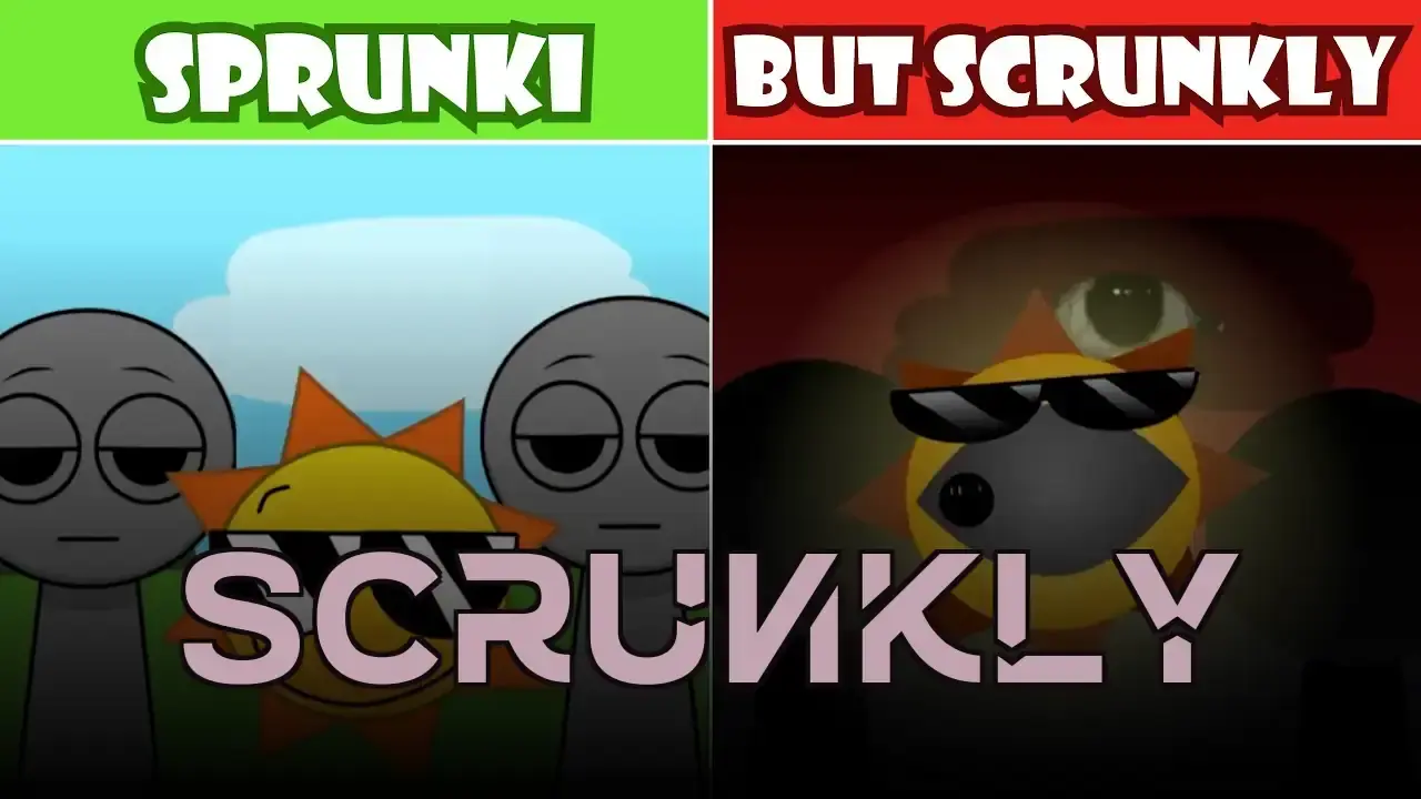 Sprunki Scrunkly Game Cover