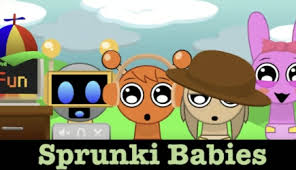 Sprunki Babies Game Cover