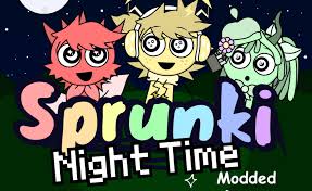 Sprunki Night Time Game Cover