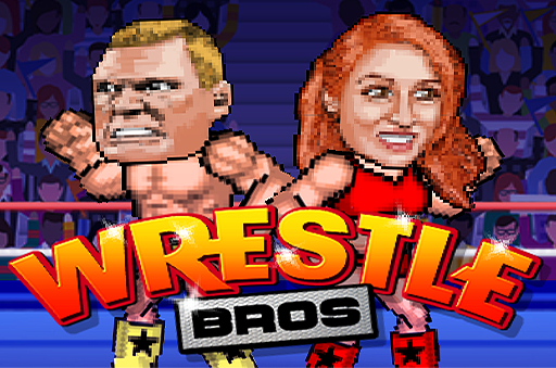 Wrestle Bros Game Cover